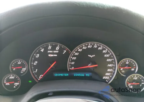 2008 Chevrolet Corvette Z06 Hardtop из США, поврежденный, VIN 1G1YY26E085100214